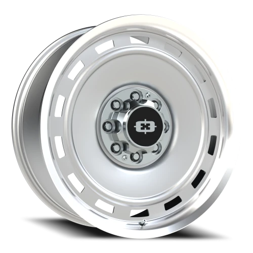 Vision 54 22x9 +12 8x165.1mm 116.8mm Silver Machined Lip