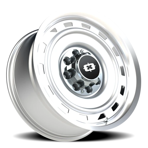 Vision 54 20x9 +12 8x165.1mm 116.8mm Silver Machined Lip