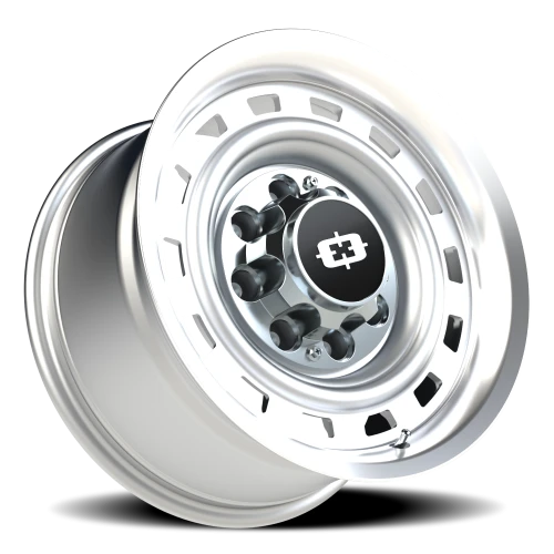 Vision 54 17x9 -12 8x165.1mm 116.8mm Silver Machined Lip