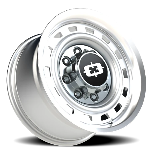 Vision 54 18x9 +12 8x180mm 124.2mm Silver Machined Lip