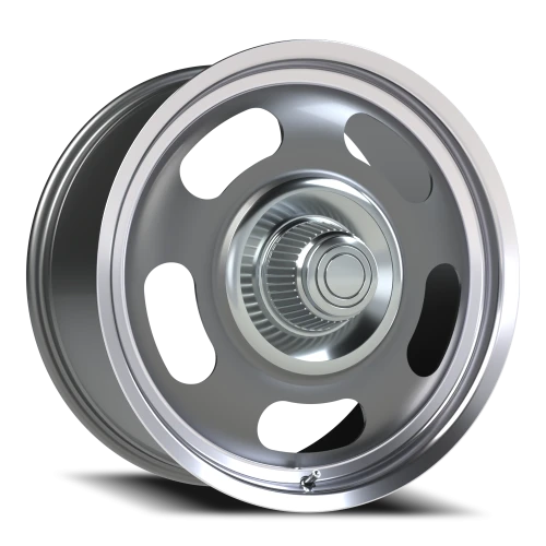 Vision 55 20x9.5 +38 5x114.3mm 83mm Gunmetal Machined Lip