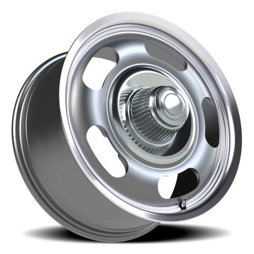 Vision 55 18x8.5 +32 5x114.3mm 83mm Gunmetal Machined Lip