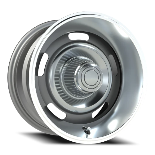 Vision 55 15x8 -12 6x139.7mm 108mm Metallic Silver