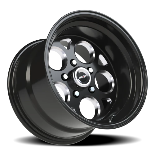 Vision 561 15x10 -25 5x120.65mm 83.1mm Gloss Black Milled Windows