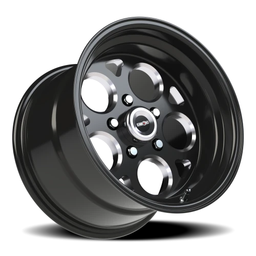 Vision 561 15x10 +0 5x120.65mm 83.1mm Gloss Black Milled Windows