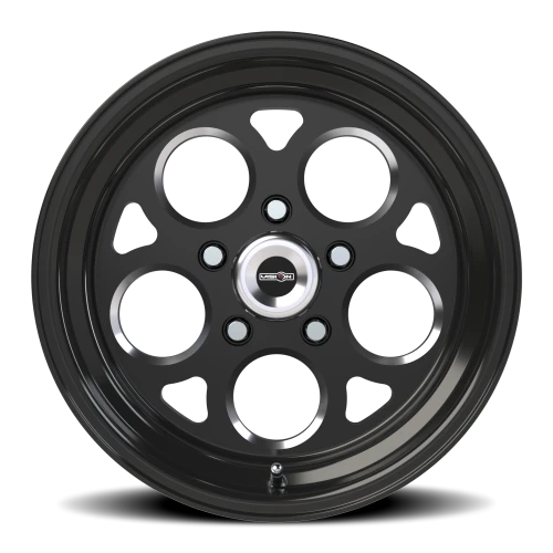 Vision 561 15x10 +0 5x120.65mm 83.1mm Gloss Black Milled Windows