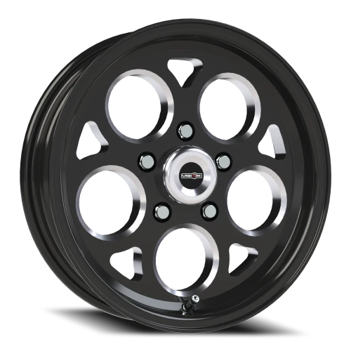 Vision 561 15x4 -19 5x139.7mm 83.1mm Gloss Black Milled Windows