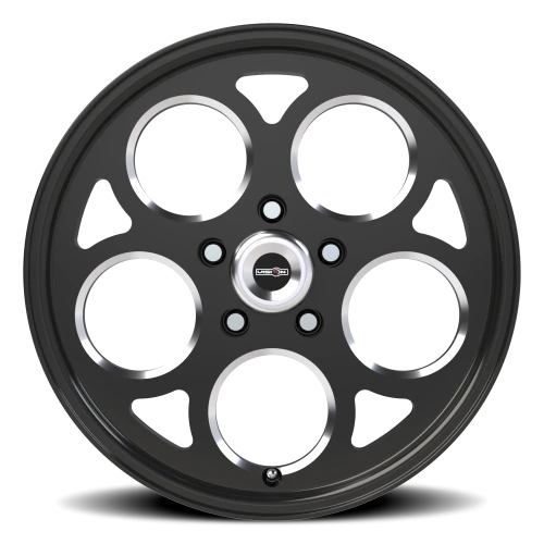 Vision 561 17x4.5 -24 5x120mm 83.1mm Gloss Black Milled Windows