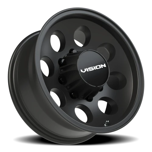 Vision 56VT 16x7 -12 8x165.1mm 124.5mm Satin Black