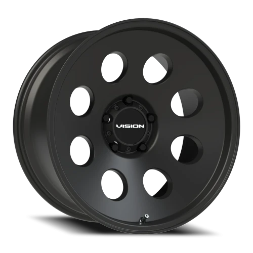Vision 56 20x10 -25 5x139.7mm 108mm Satin Black