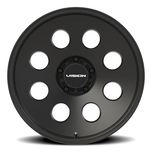 Vision 56 20x10 -25 5x139.7mm 108mm Satin Black