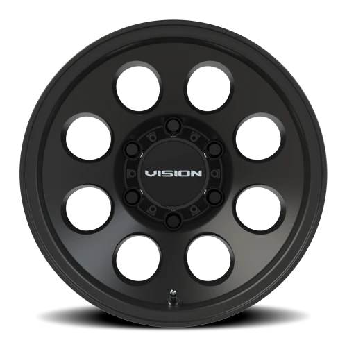Vision 56 15x10 -25 6x139.7mm 110mm Satin Black