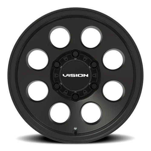Vision 56 15x8 -19 6x139.7mm 110mm Satin Black
