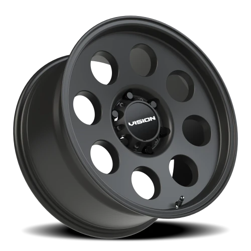 Vision 56 18x9 -12 6x139.7mm 106.2mm Satin Black
