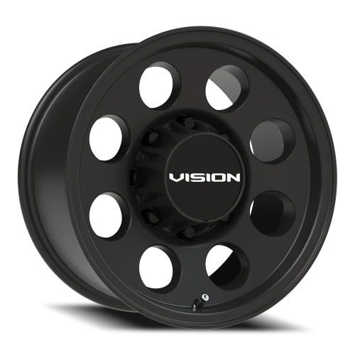 Vision 56 16x8 +0 8x165.1mm 125.2mm Satin Black