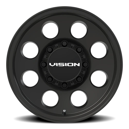 Vision 56 16x8 +0 8x165.1mm 125.2mm Satin Black