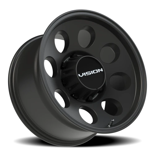 Vision 56 17x9 -12 8x165.1mm 125.2mm Satin Black
