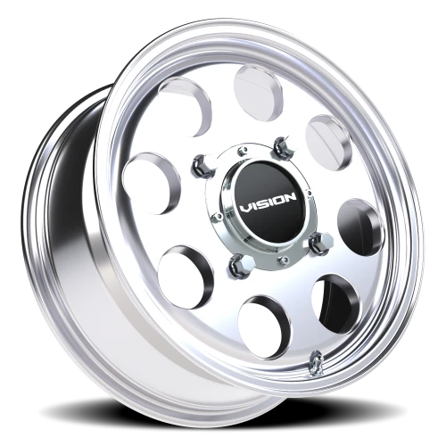 Vision 56 15x6 +38 4x136mm 110.1mm Polished