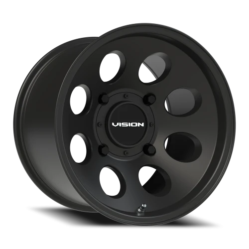 Vision 56 15x10 -10 4x136mm 110.1mm Satin Black