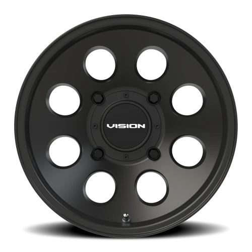 Vision 56 15x10 -10 4x136mm 110.1mm Satin Black