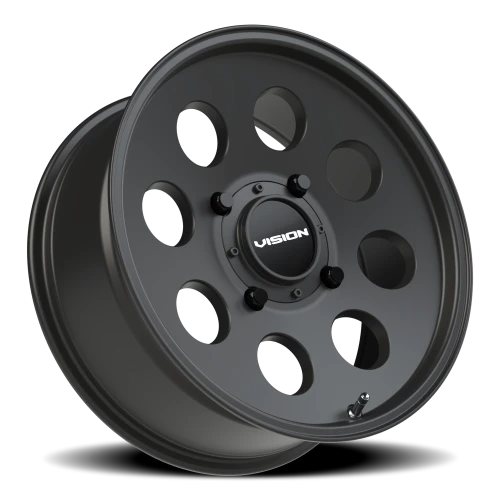 Vision 56 17x7 +13 4x156mm 131.1mm Satin Black