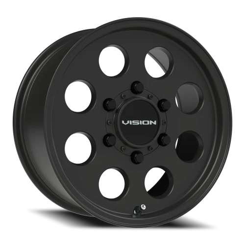 Vision 56 15x7 +38 6x139.7mm 110mm Satin Black