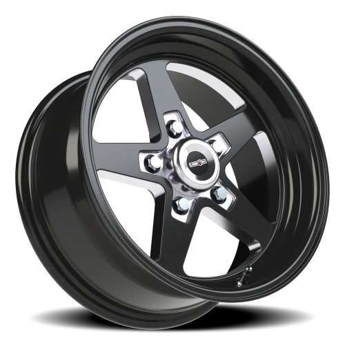 Vision 571 15x7 +0 5x120.65mm 83.1mm Gloss Black Milled Center