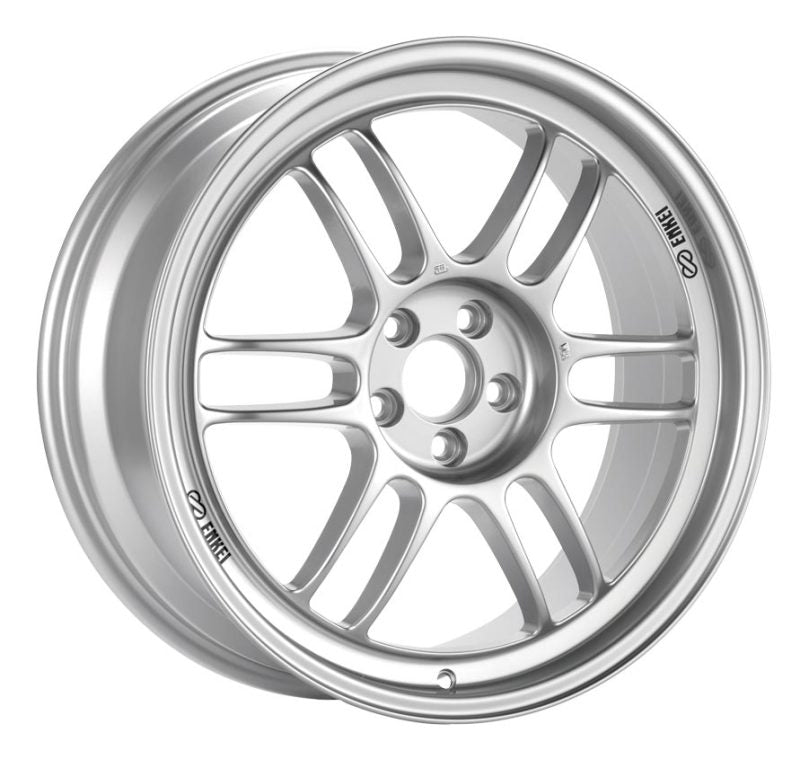 Enkei RPF1 18x8.5 5x114.3 30mm Offset 73mm Bore Silver Wheel Evo 8 & 9 / 350Z / G35-Wheels - Cast-Enkei-