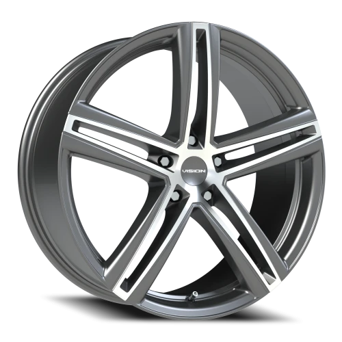 Vision 640 20x8.5 +40 5x114.3mm 73.1mm Gunmetal Machined Face