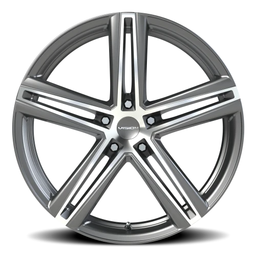 Vision 640 20x8.5 +40 5x114.3mm 73.1mm Gunmetal Machined Face