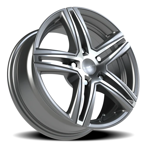 Vision 640 15x6.5 +38 5x114.3mm 73.1mm Gunmetal Machined Face