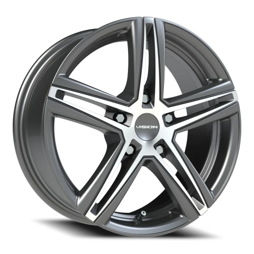 Vision 640 16x7 +40 5x114.3mm 73.1mm Gunmetal Machined Face