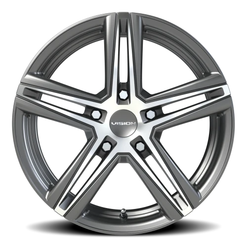 Vision 640 16x7 +40 5x114.3mm 73.1mm Gunmetal Machined Face