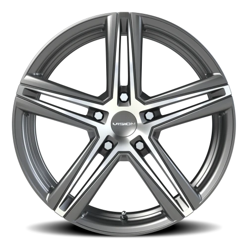 Vision 640 17x7.5 +40 5x110mm 73.1mm Gunmetal Machined Face