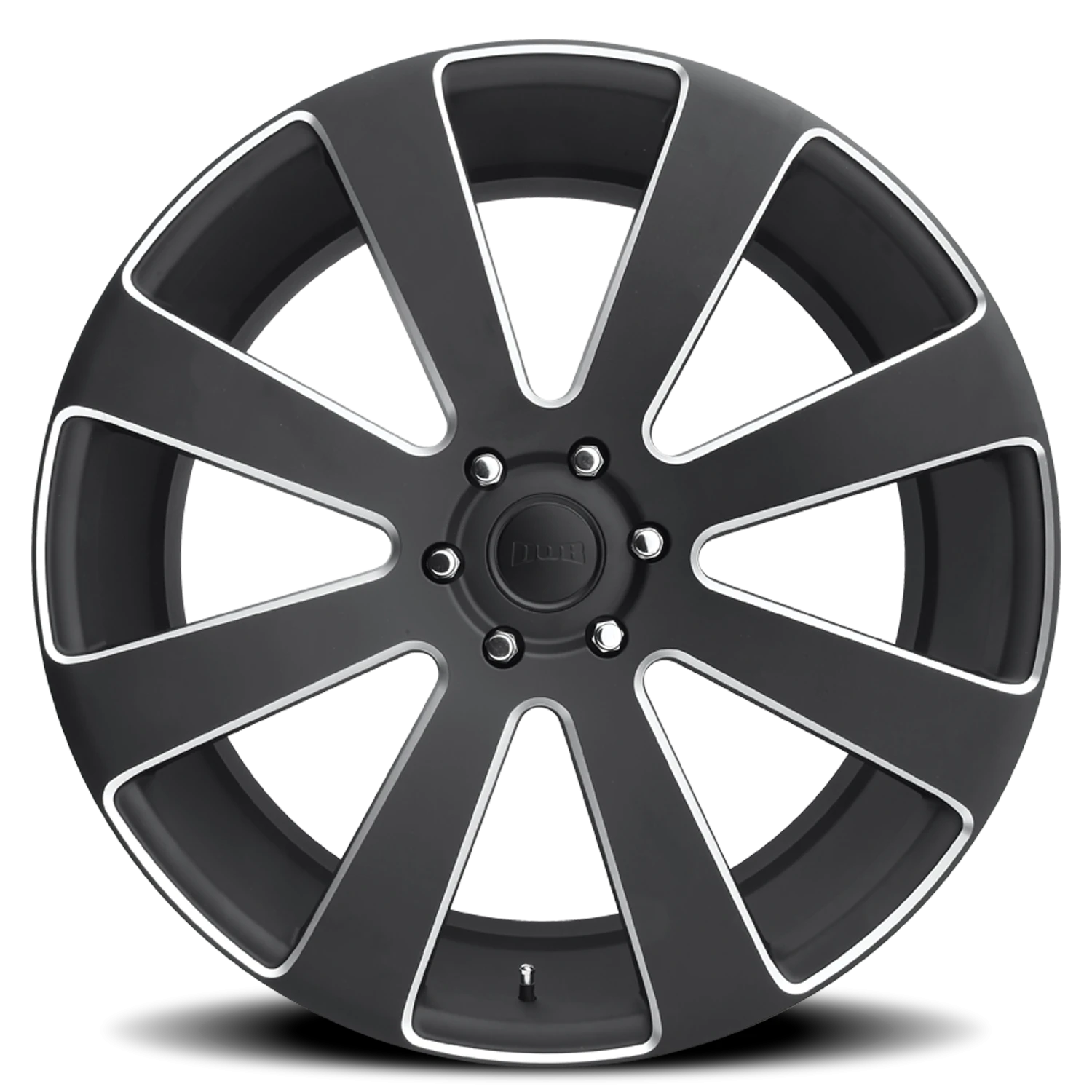 DUB 8-Ball 24x10" 6x139.7mm 78.1mm CB +20mm Black Milled Accents