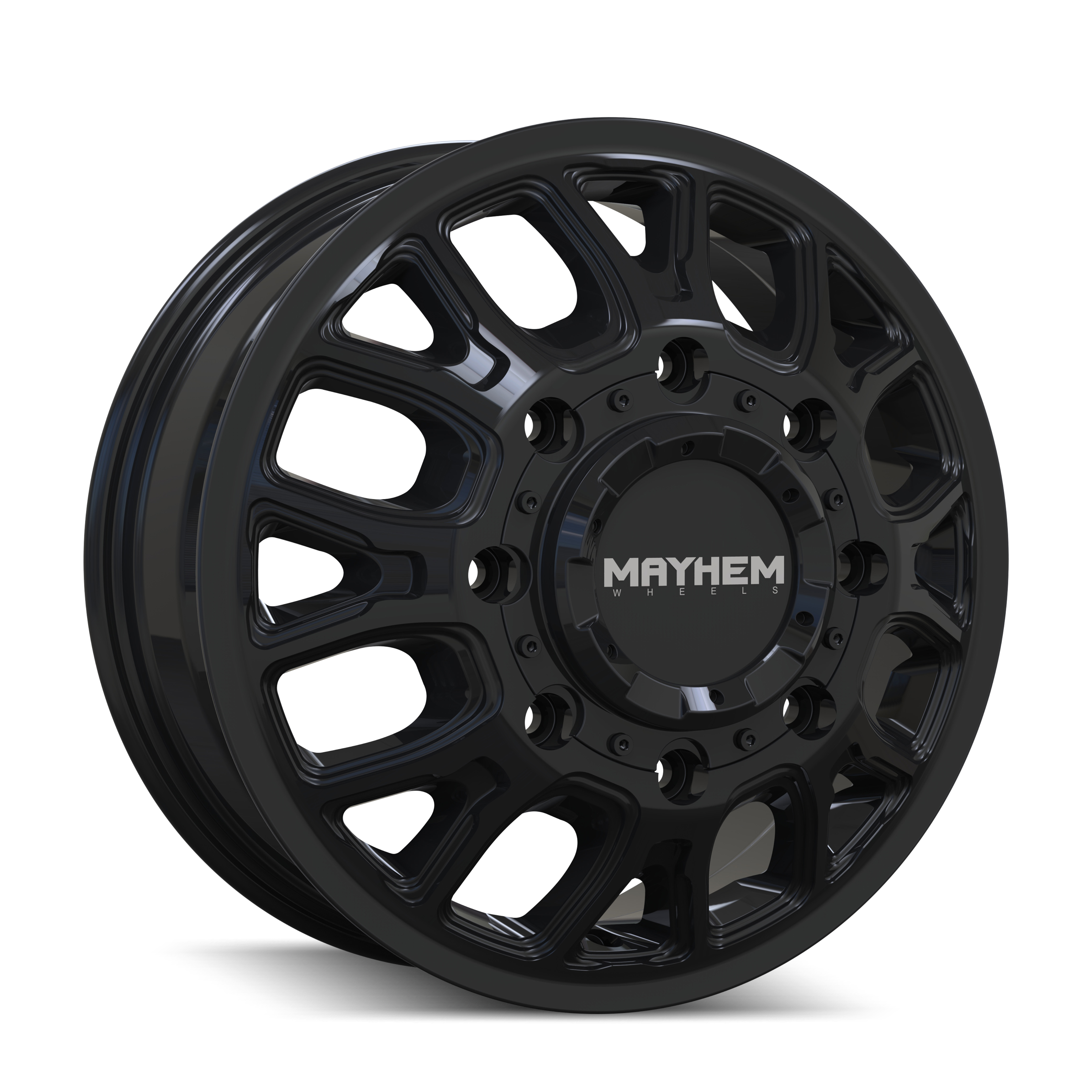 Mayhem Cogent Dually 17x6.5" 8x200mm 142mm CB +125mm Gloss Black