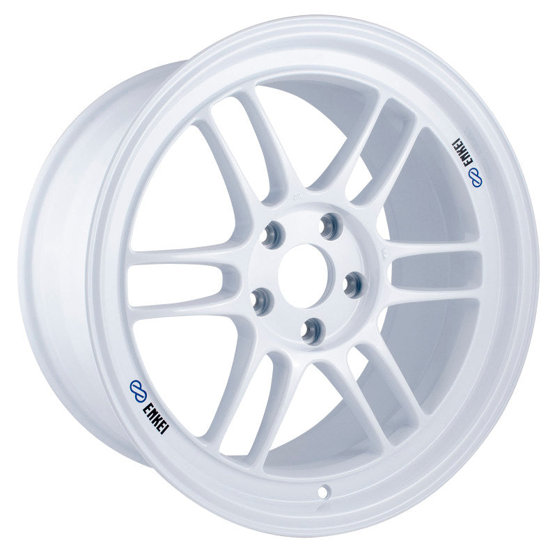 Enkei RPF1 18x9.5 5x114.3 38mm Offset 73mm Center Bore Vanquish White Wheel (Special Order/ MOQ 40*)-Wheels - Cast-Enkei-