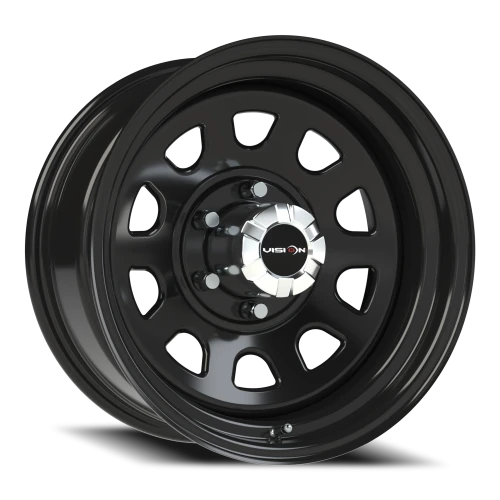 Vision 84 17x8 -12 6x139.7mm 108mm Gloss Black