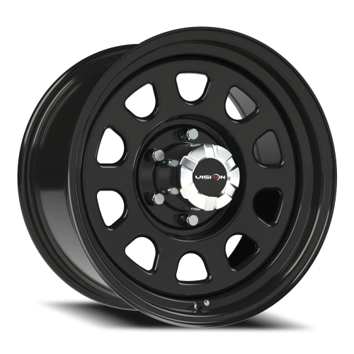 Vision 84 17x9 -12 6x139.7mm 108mm Gloss Black
