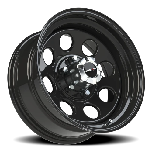 Vision 85 17x8 -12 6x139.7mm 108mm Gloss Black