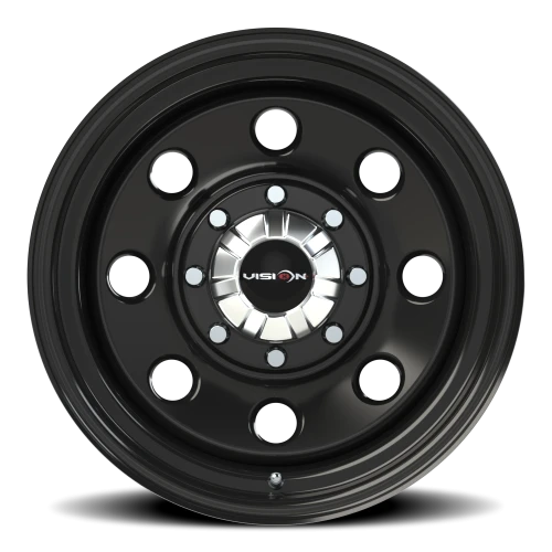 Vision 85 17x9 -12 8x165.1mm 130.8mm Gloss Black