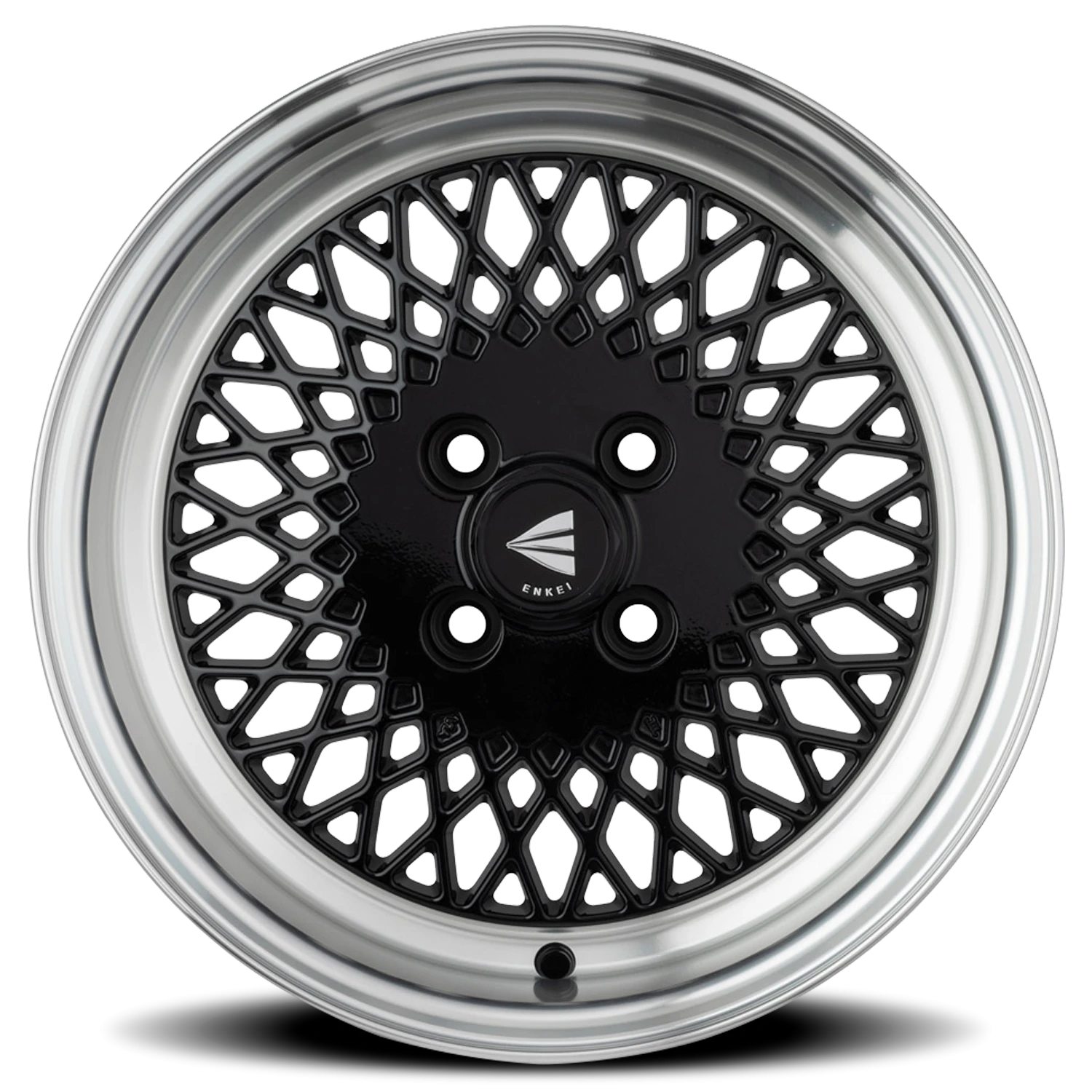 Enkei Enkei92 GB 15x8 +25 4x100mm 72.6mm Gloss Black