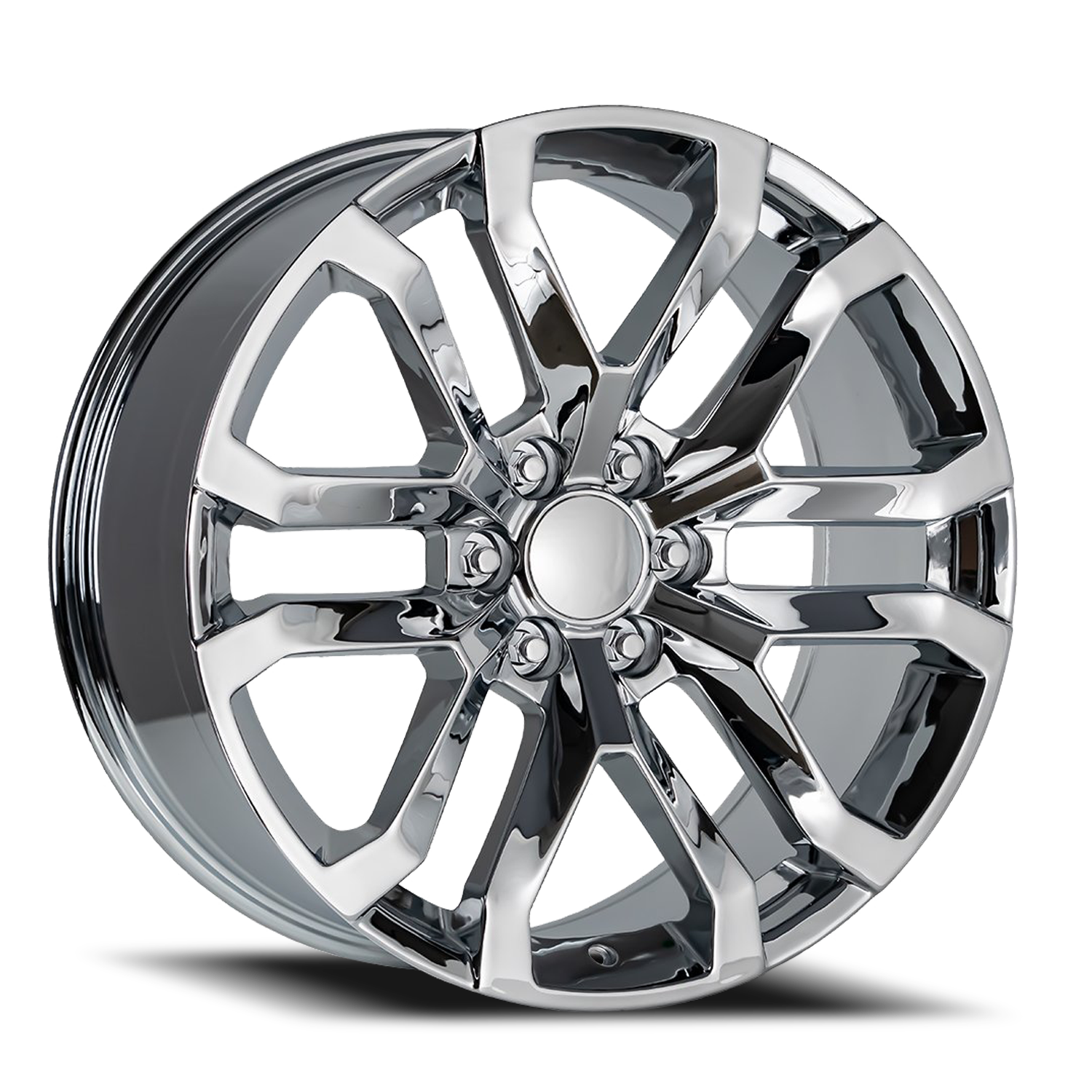Factory Reproductions FR 95 2019 GMC Denali Replica CH 20x9 +28 6x139.7mm 78.1mm Chrome