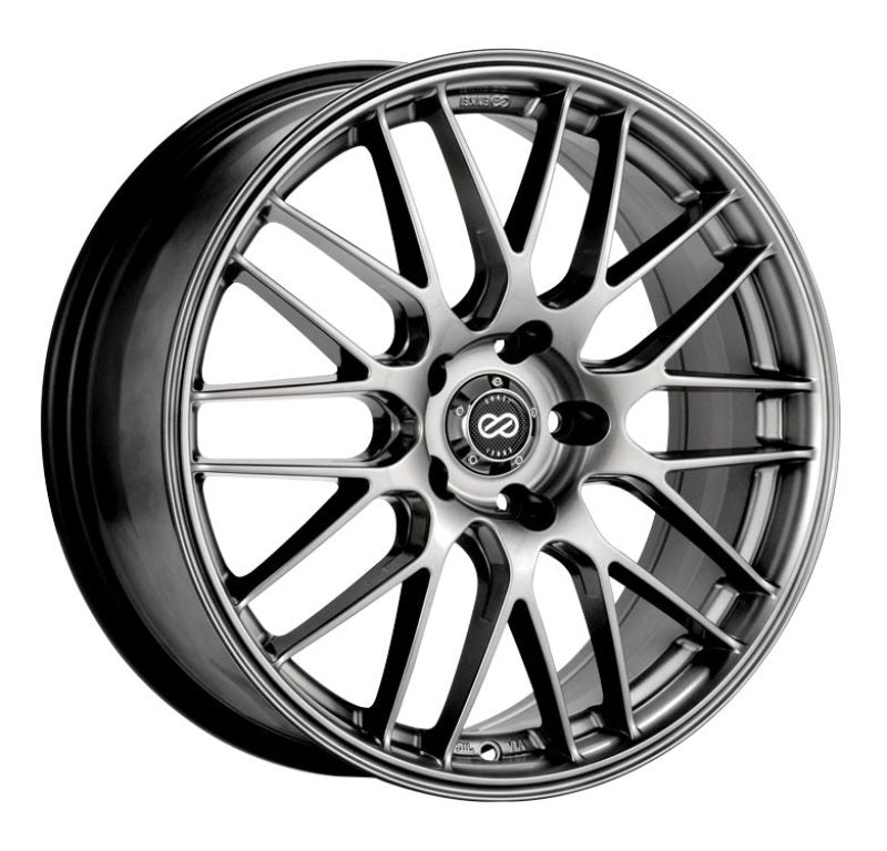 Enkei EKM3 442 18x8 5x114.3 40mm offset Hyper Silver Wheel-Wheels - Cast-Enkei-