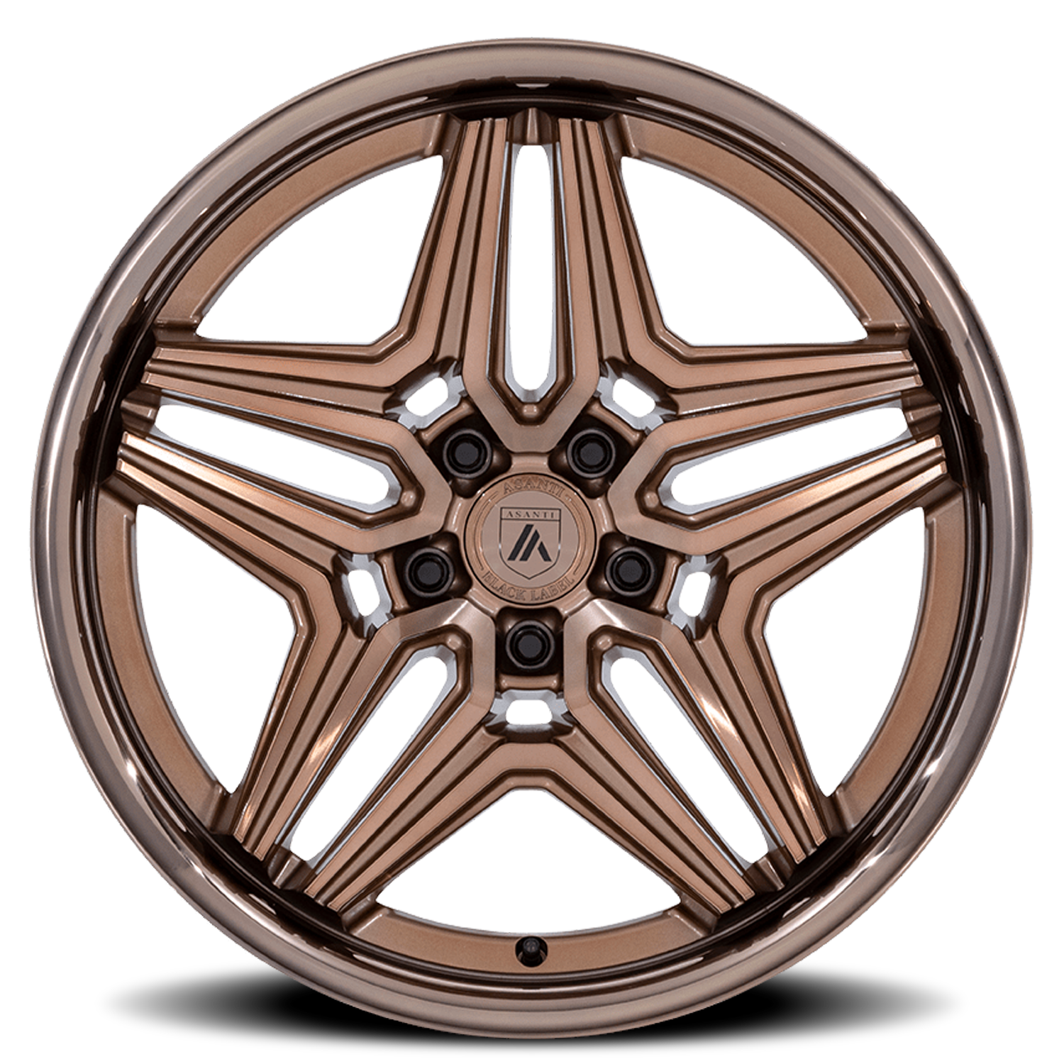 Asanti Black Label ABL-46 Duke 20x10.5" 5x120mm 74.1mm CB +18mm Platinum Bronze