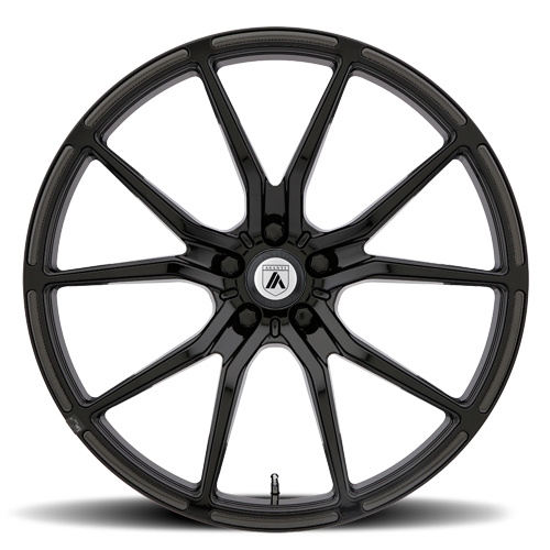 Asanti Black Label Vega 20x10.5" 5x112mm 72.6mm CB +38mm Gloss Black