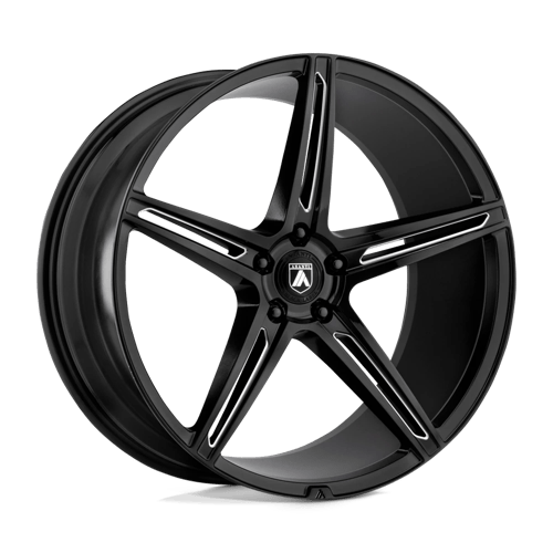 <b>Asanti Wheels</b> ALPHA 5 -<br> Gloss Black Milled
