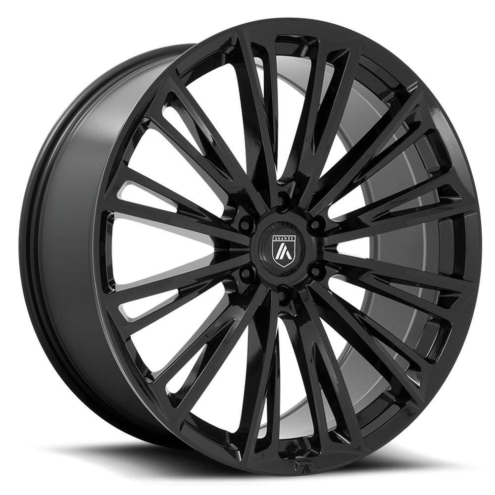Asanti Black Label Corona Truck 20x9" 5x112mm 72.6mm CB +35mm Gloss Black