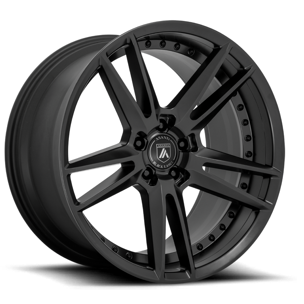 Asanti Black Label Reign 20x9" 5x114.3mm 72.6mm CB +35mm Satin Black