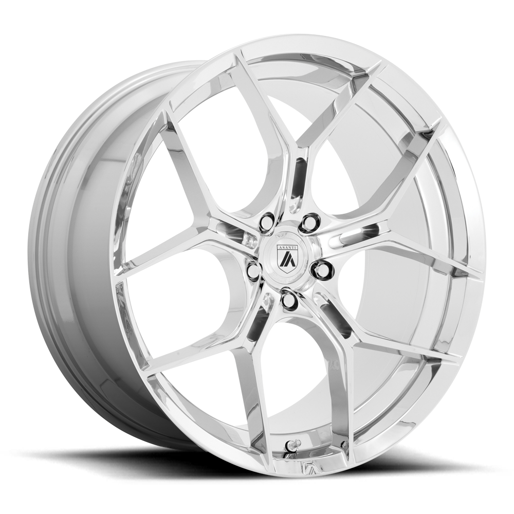 Asanti Black Label Monarch 22x9" 5x112mm 72.56mm CB +38mm Chrome